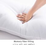 Premium hollowfiber bolster pillow for full-body, back, neck, and maternity support - Image 6