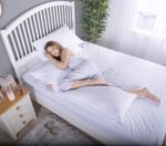 Premium hollowfiber bolster pillow for full-body, back, neck, and maternity support - Image 4